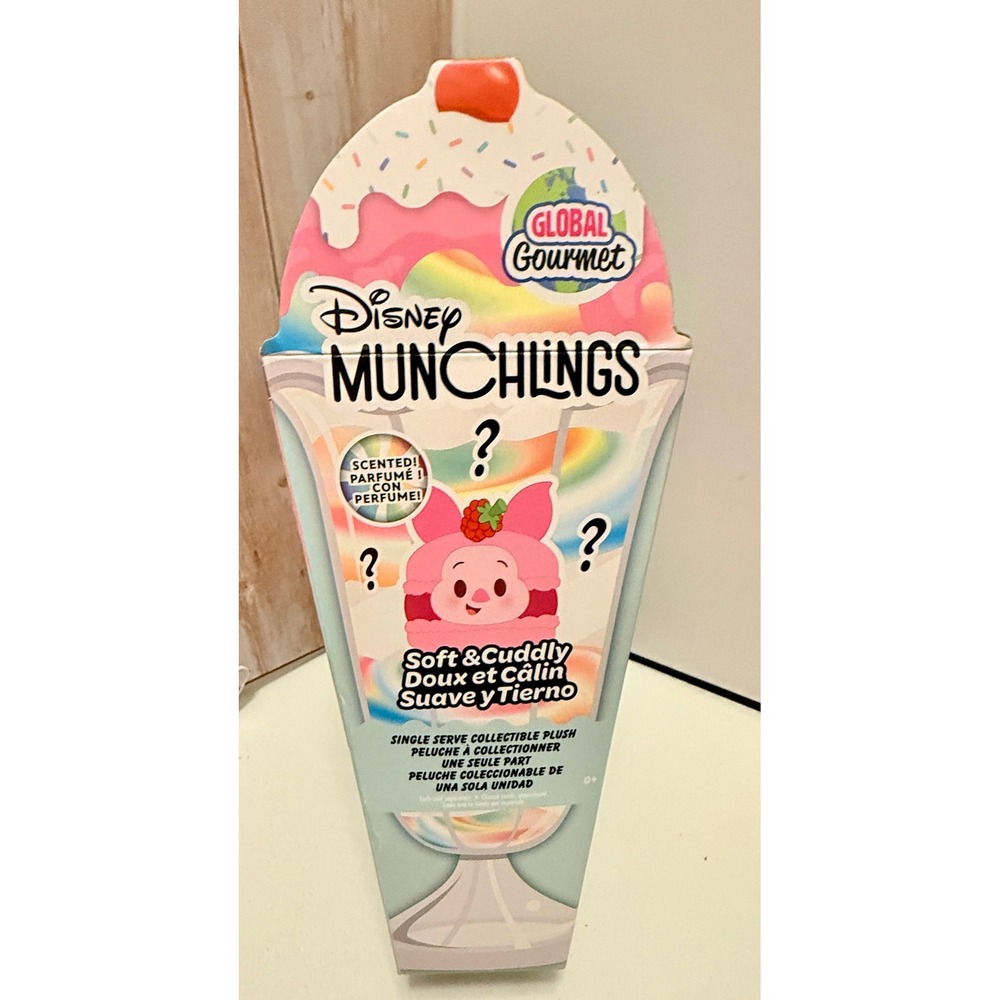 Disney Munchlings Global Gourmet Mystery Plush Kids OS Multicolor New Scented